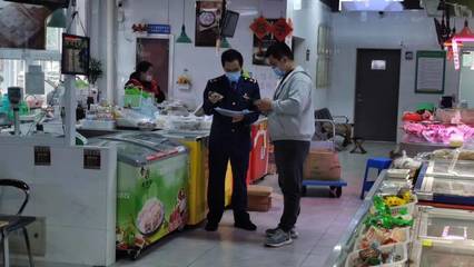 康桥街道开展秋冬季食品安全监管工作